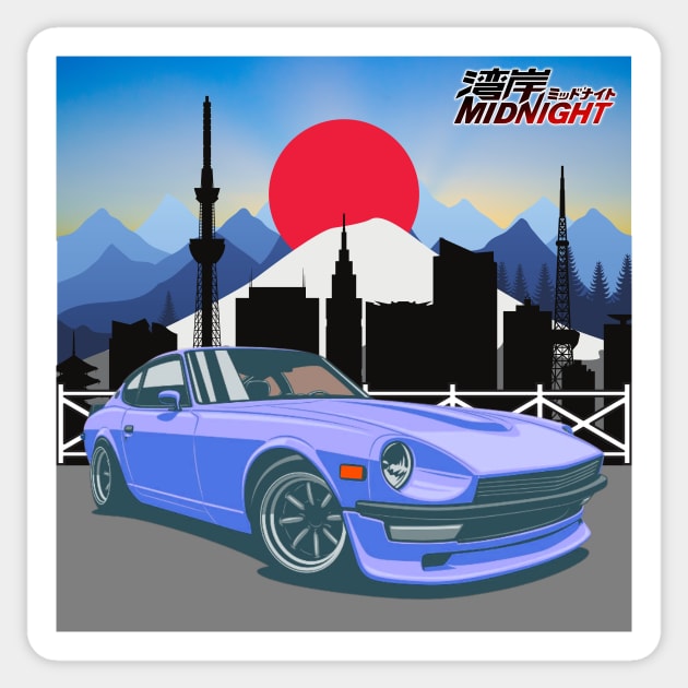 Wangan Midnight Devil Z - Wangan - Sticker | TeePublic